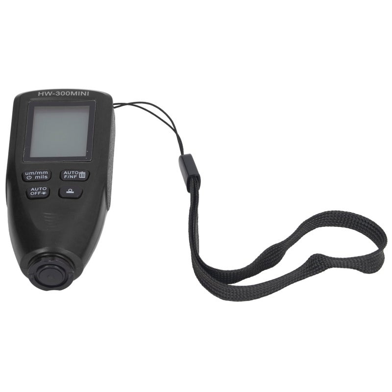 Coating Thickness Gauge 0-2000um Digital Meter with Automatic Substrate Detection for Metal Plating - Large Display Showing µm or mils - Portable ABS Device for Car Paint Inspection and Industrial Use - Image 4