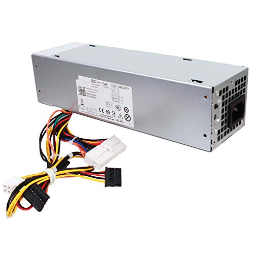 S-Union 240W Power Supply Unit Replacement for Dell OptiPlex 390 790 960 990 3010 9010 Small Form Factor System SFF H240AS-00 H240AS-01 H240ES-00 D240ES-00 AC240AS-00 AC240ES-00 L240AS-00 PH3C2 - Image 1
