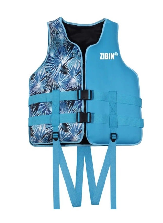 REBENUO Swimming jacket, latest style, safety jackets, size XLarge (blue) - Image 1