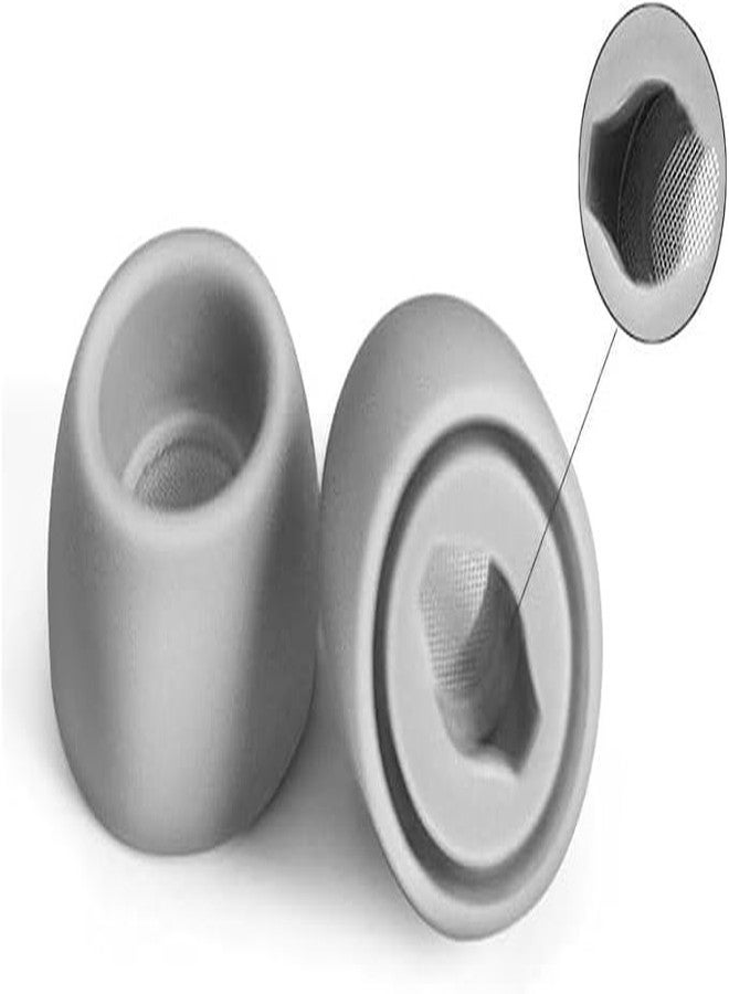 Wiki VALLEY 6Pair Upgraded Eartips Set with Dust Gaurd Net for Galaxy Buds Pro Earbuds,Replacement Silicone Ear Tips for Samsung Galaxy Buds Pro(SM-190) Fit in Charging Case-Black - Image 2