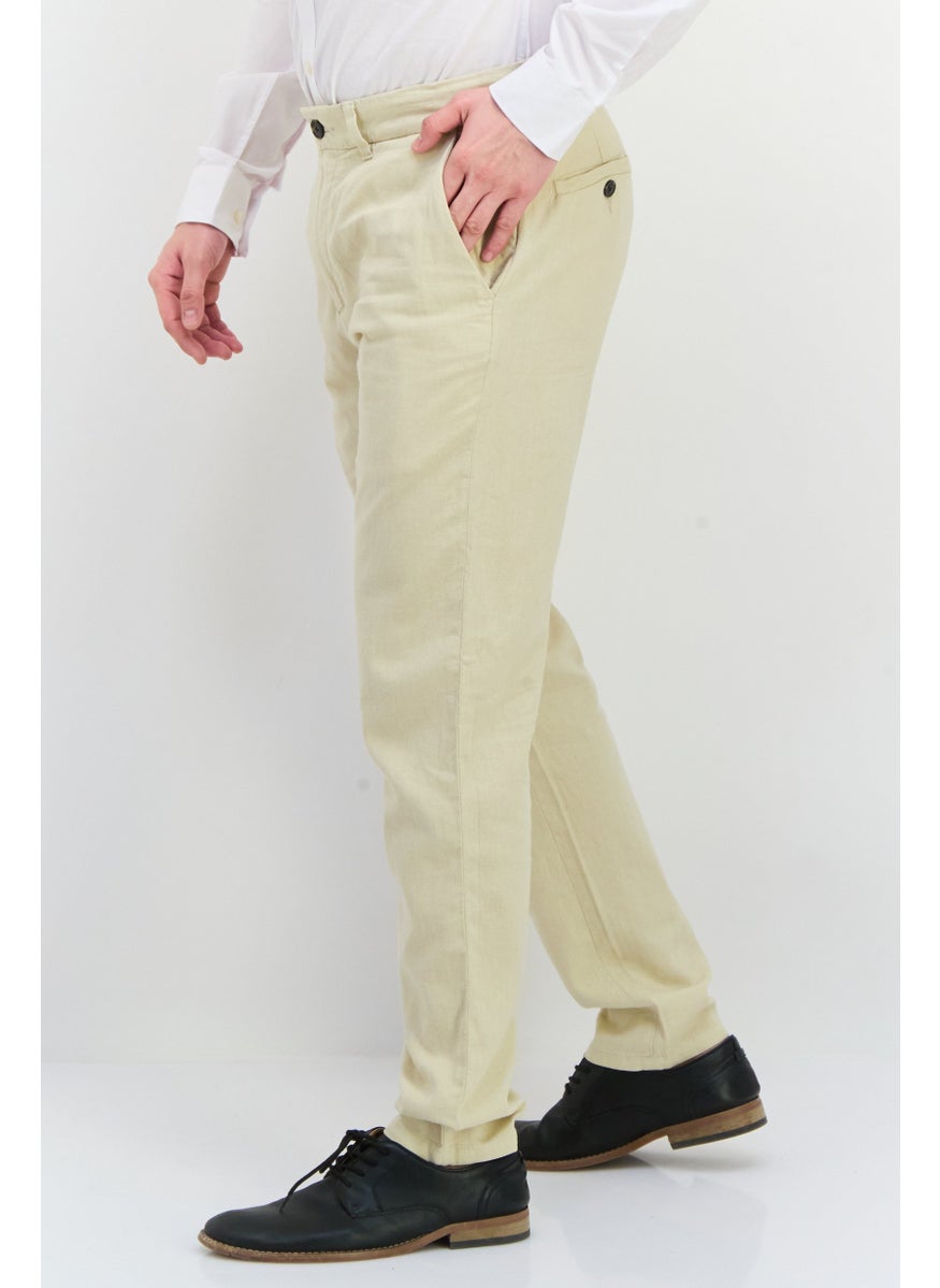 Men Regular Fit Solid Chino Pants, Beige - pzsku/ZB55ABDAB9E56DEFBDA5DZ/45/_/1739197019/d7b916f2-f743-48c8-80c5-5105fa43659f