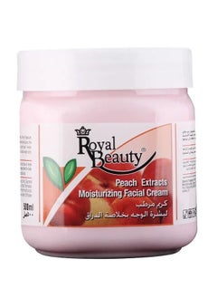Royal Beauty Royal Beauty Moisturizing Face Cream with Peach Extract, Deep Hydration for Soft & Radiant Skin – 500ml 