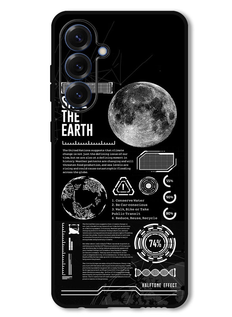 Theodor Protective Case Anti Scratch Shock Proof Bumper Cover For Samsung Galaxy S25 Plus Save The Earth - Image 1