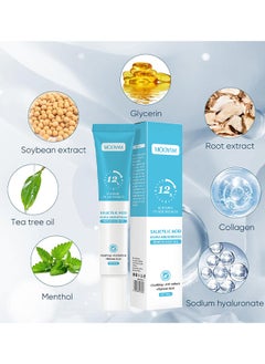 MOOYAM Salicylic Acid Remove Acne Gel 20G, Rapid Action Acne Spot Treatment for Face Closure And Acne Dots, Premium Acne Scar Gel And Pimple Remover  - Image 3