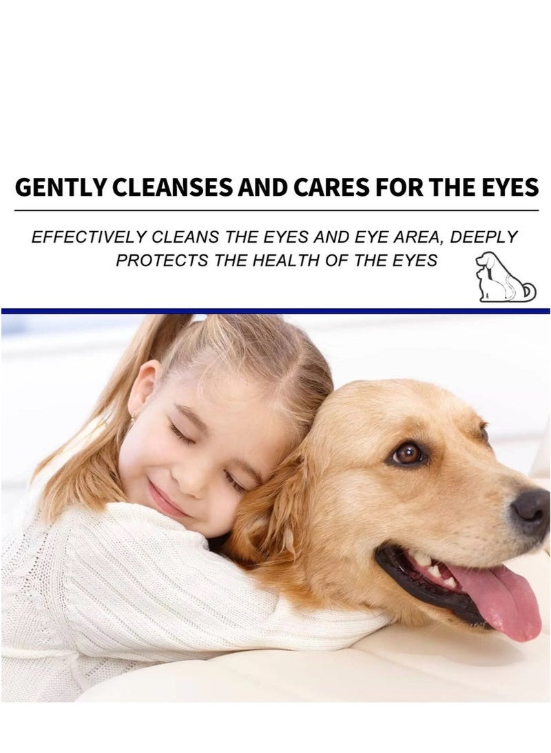 ييبونغ قطرات العين للحيوانات الأليفة والكلاب، الحيوانات الأليفة الفعالة عدوى العين علاج العين منظف العين قطرات العين، تحسين وضوح الرؤية - Image 4