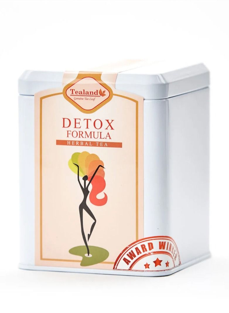 Tealand Detox Tea Mix of Green Tea and Herbs Good in Cleansing and Supporting Kidney and Liver 100g - Image 1