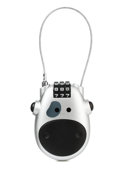 قفل سلكي بكود مع كابل قابل للسحب