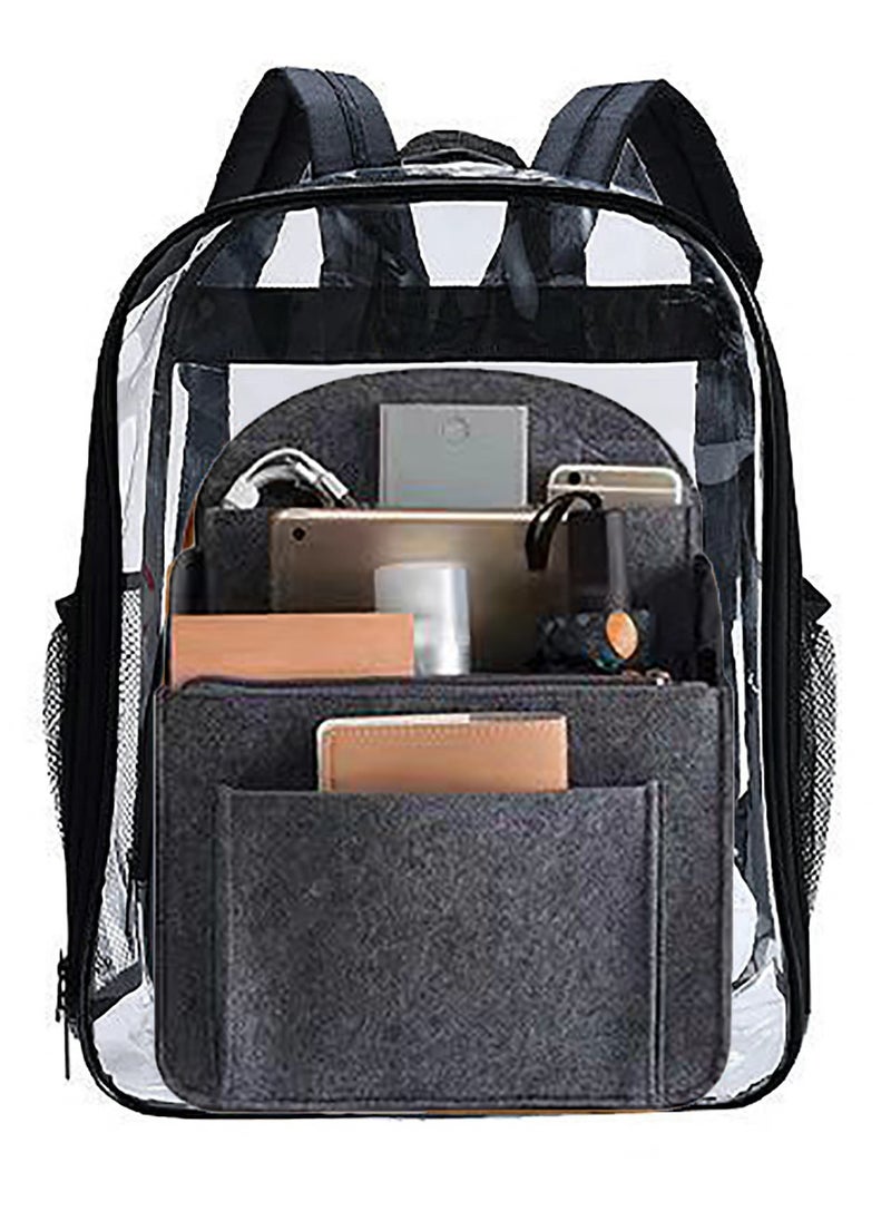 SYOSI - Felt Backpack Organiser Mini Backpack Organizer Insert Small Bag Divider for Rucksack Purse Lightweight Nylon Shoulder Bag Organizer Insert Lightweight Travel Organiser Bag Insert - Image 1