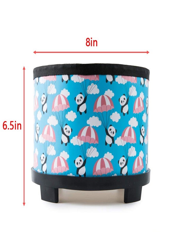 Musfunny Kids Floor Tom Drum Toddlers: Baby Music Toys 8 inch Percussion Instrument Child Drums - Montessori Toys Wooden Drum for Preschool Educational Birthday (Blue 8" ) - Image 3