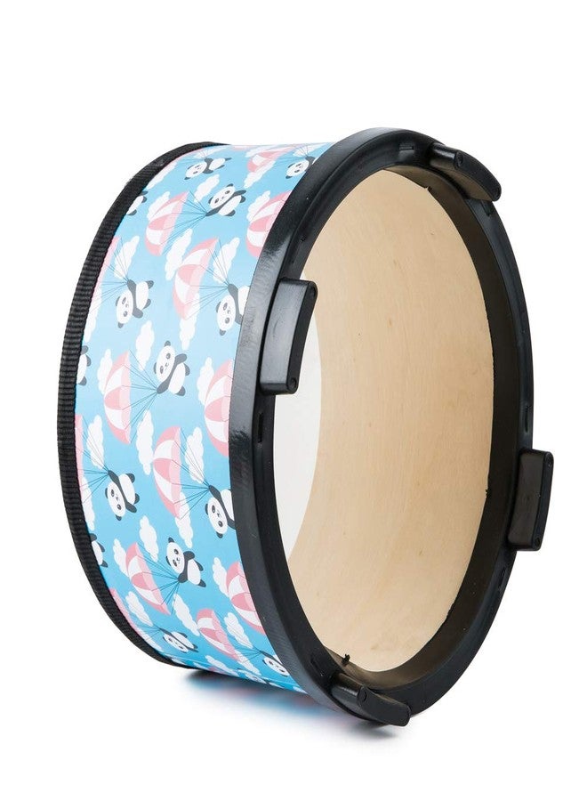 Musfunny Kids Floor Tom Drum Toddlers: Baby Music Toys 8 inch Percussion Instrument Child Drums - Montessori Toys Wooden Drum for Preschool Educational Birthday (Blue 8" ) - Image 4