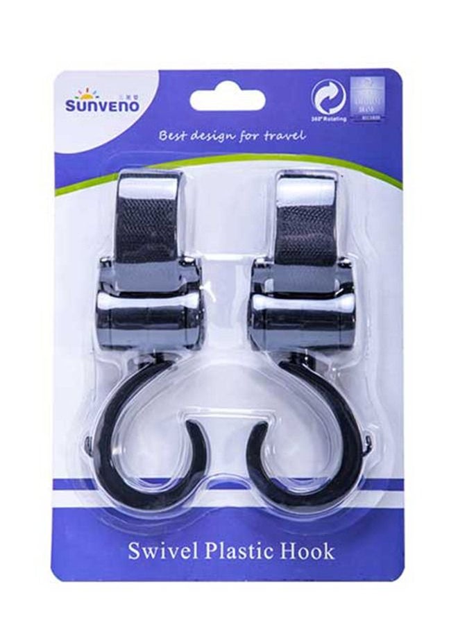 Double Baby Stroller with Hooks - Black - pzsku/ZB55B4797F00ED8696422Z/45/_/1644391178/cad6cdb1-7c22-4510-8931-779ce78f1659