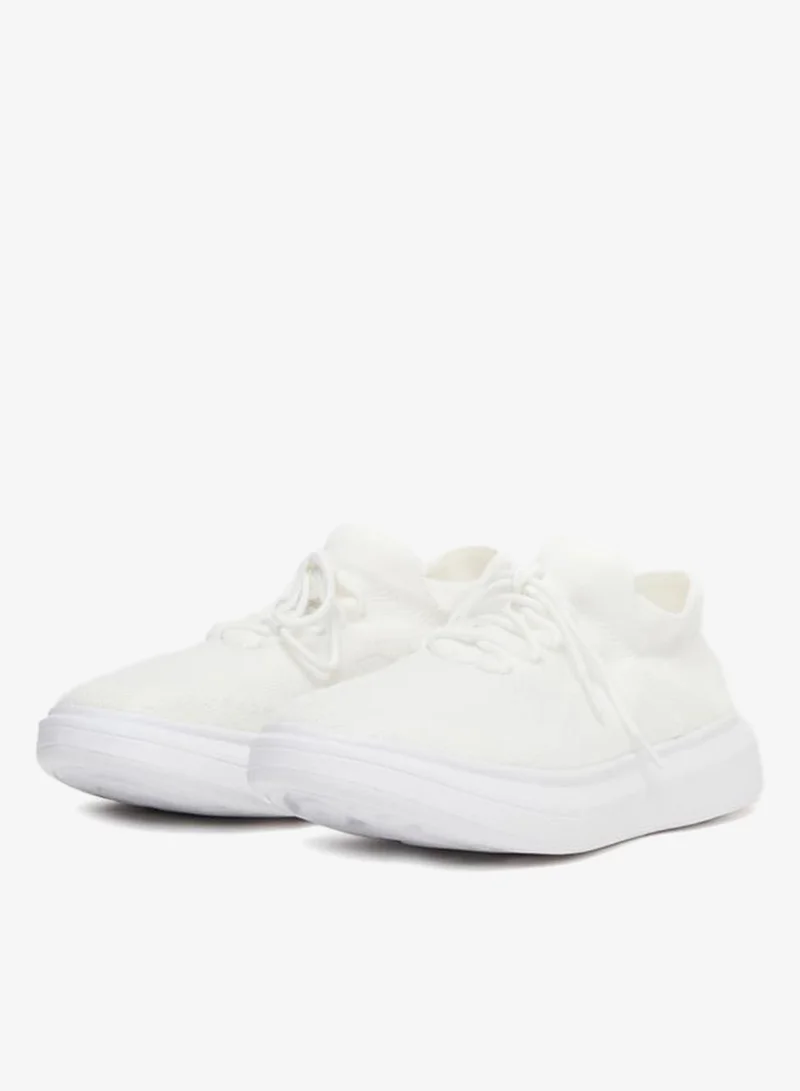 ستايلي اكتيف حذاء سنيكرز بنعل بلاتفورم ورباط غلق