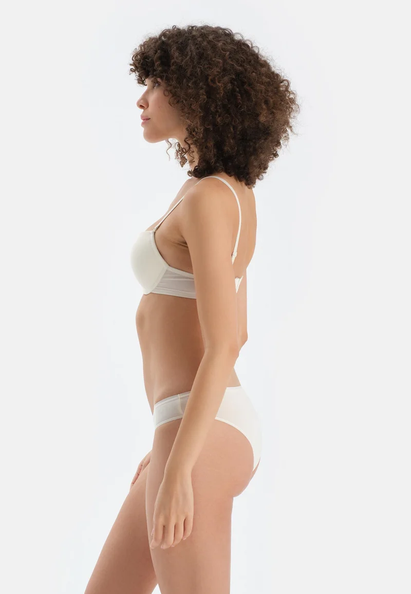 dagi White Padded Wired Push-up Bra