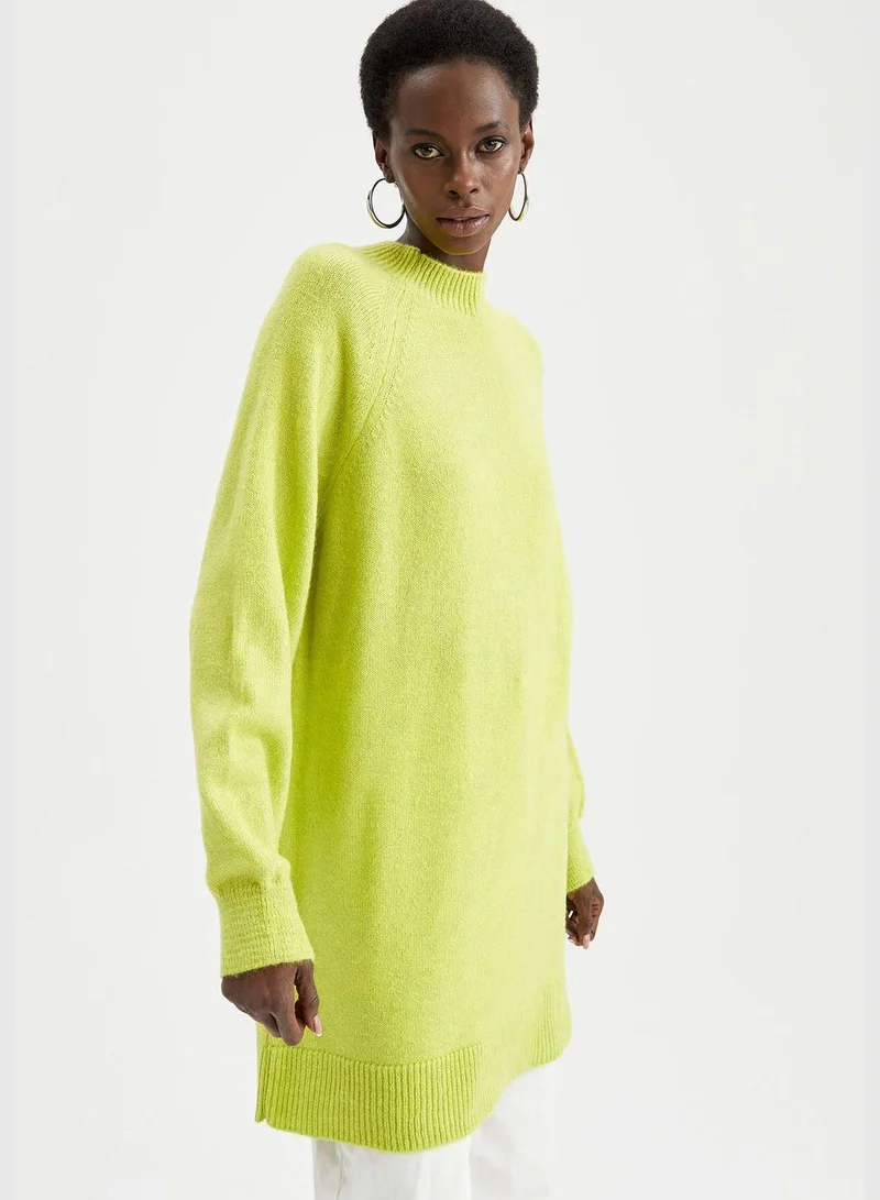 DeFacto Regular Fit Half Turtleneck Long Sleeve Tunic