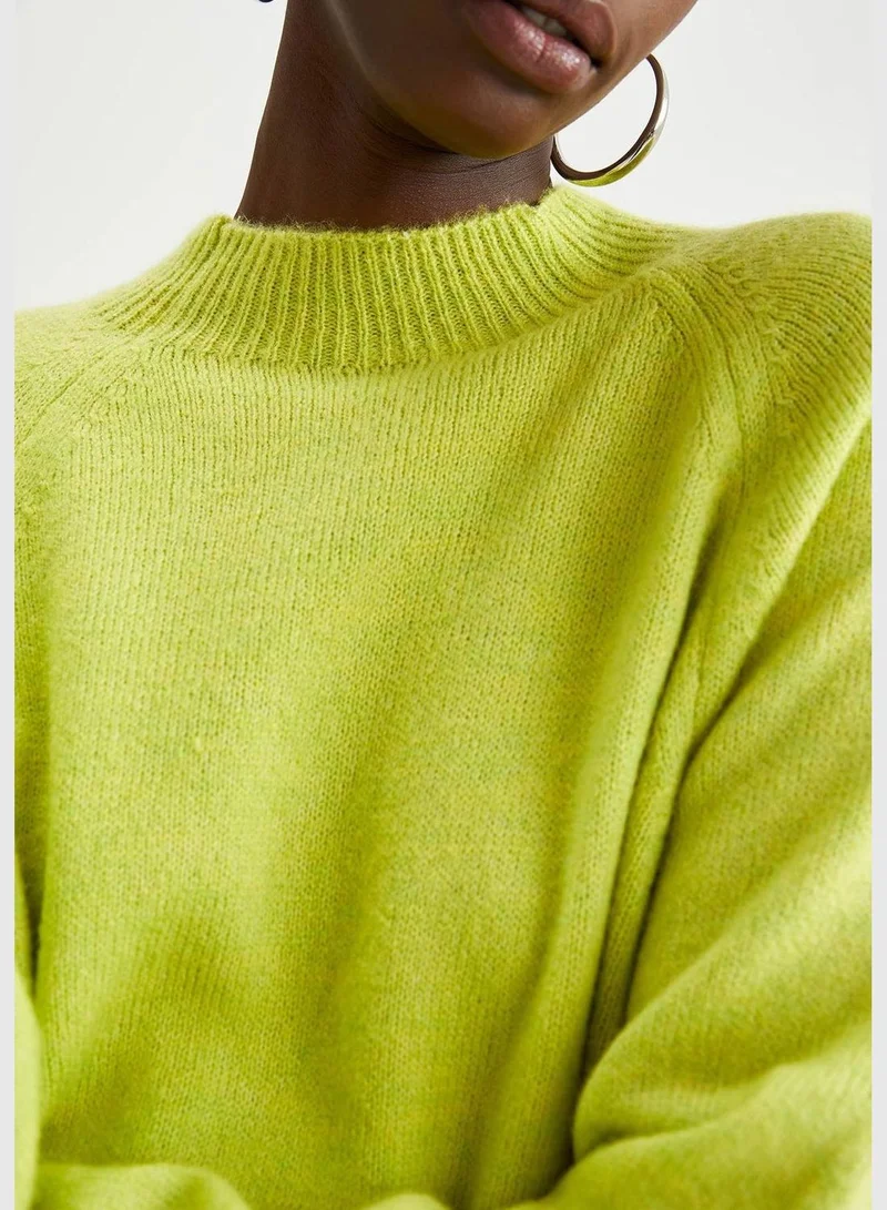 DeFacto Regular Fit Half Turtleneck Long Sleeve Tunic