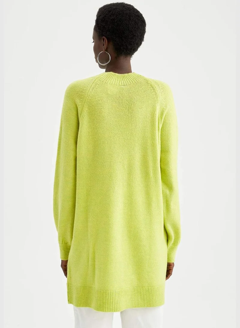DeFacto Regular Fit Half Turtleneck Long Sleeve Tunic