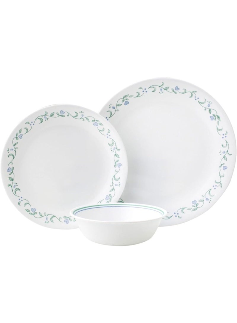 Corelle طقم عشاء كوريل، 12 قطعة، كوخ ريفي-1146844