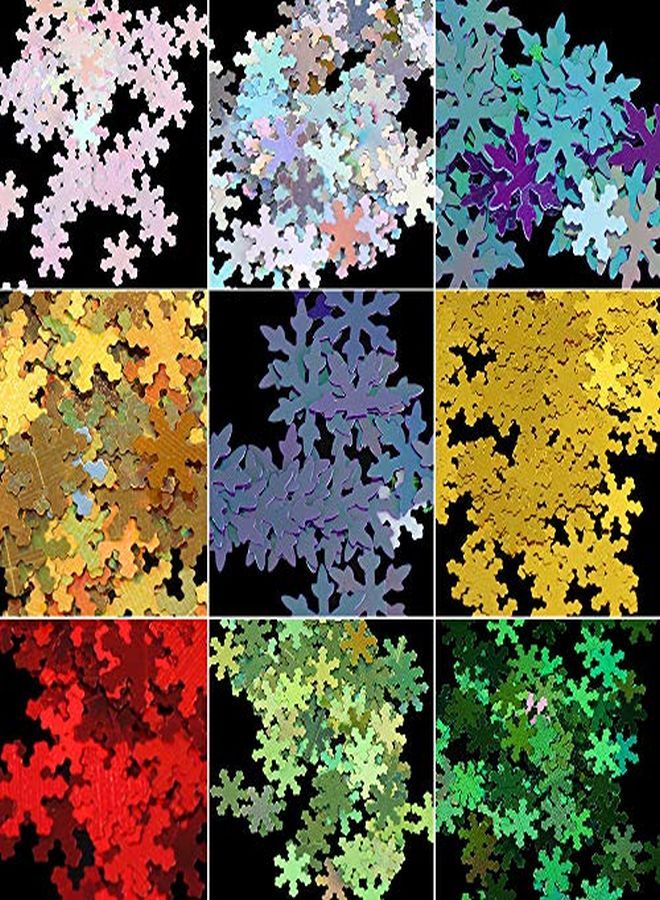Tvoip 24 Style Colors Nail Flakes Christmas Snowflake Xmas Tree Starlights Holo Nail Glitters Sequins Nails Decoration Paillette Manicure Accessory - Image 4