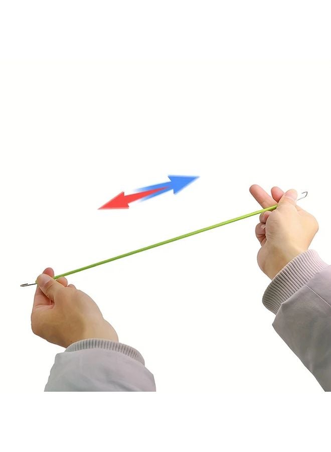 1 قطعة شريط مطاطي حبل صغير لتثبيت الأمتعة مع خطاف مطاطي - Image 3