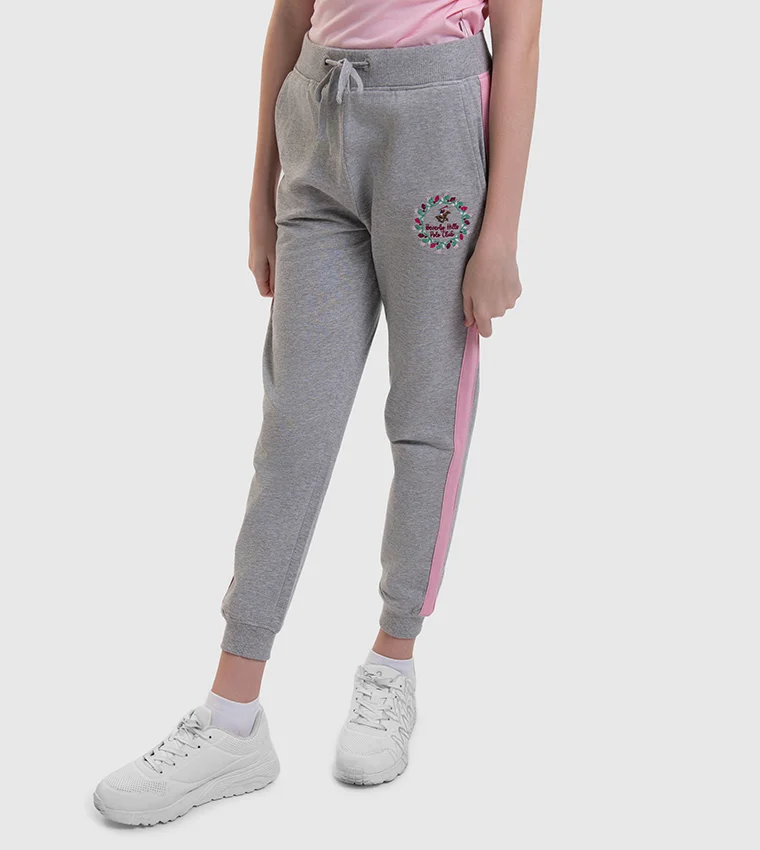 BEVERLY HILLS POLO CLUB Logo Embroidered Joggers