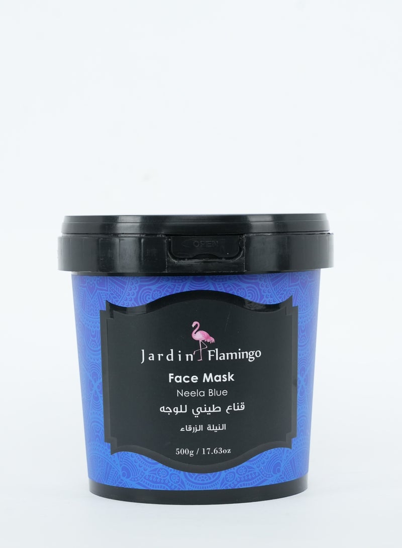 Jardin Flamingo Face Mask 500g - Neela Blue - Image 1
