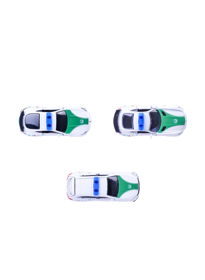 Majorette Dubai Police Mercedes-Benz AMG - 3 Pack Die Cast – Super Car's (1:64 Scale) – Die-Cast Toy Car for Kids & Collectors - Image 5