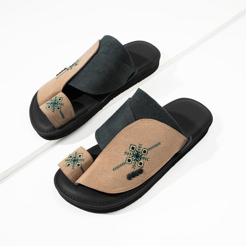 Arabic Sharqi Sandals | Brown | Sandals Traditional footwear