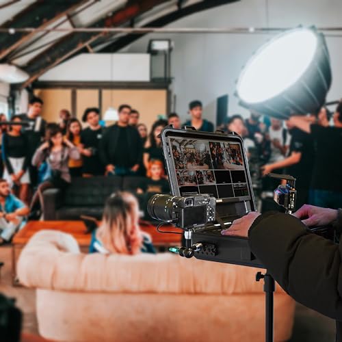 Osee GoStream Deck All in One Pro Live Streaming Multi Camera Video Mixer Switcher Recorder Player Kit 4 HDMI in USB-C I/O with 14 Inch Monitor Built-in DC-to-Type C Cable NDI(Optional) Upgradable - Image 5