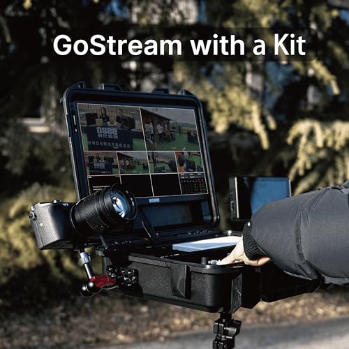 Osee GoStream Deck All in One Pro Live Streaming Multi Camera Video Mixer Switcher Recorder Player Kit 4 HDMI in USB-C I/O with 14 Inch Monitor Built-in DC-to-Type C Cable NDI(Optional) Upgradable - Image 4