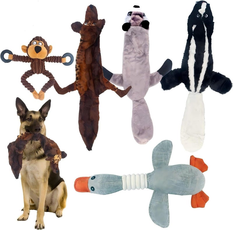Dog Squeaky Toys 5 Pack - Image 1