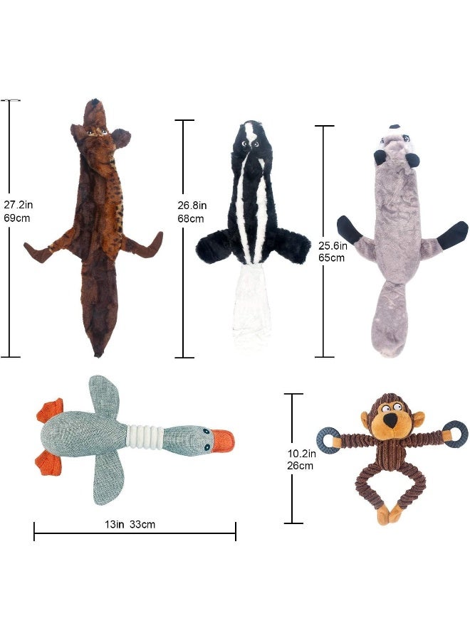 Dog Squeaky Toys 5 Pack - Image 2