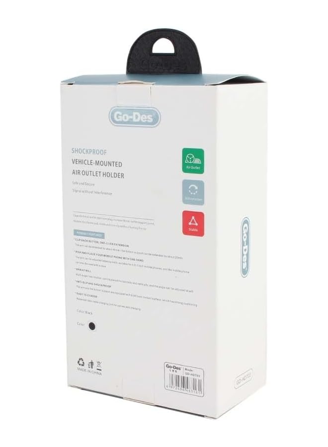 GO-DES Shockproof Vehicle-Mounted Air Outlet Bracket Holder - Image 4