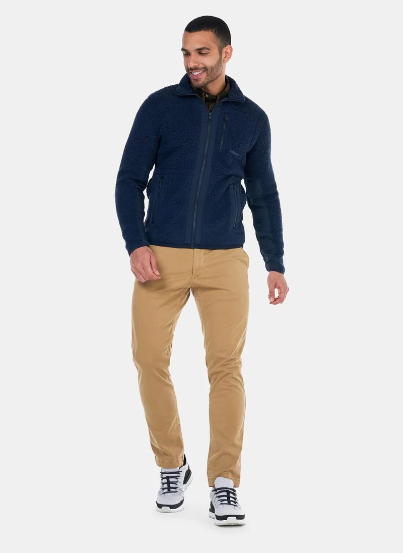 Timberland Men's Mix Media Sherpa Fleece Jacket