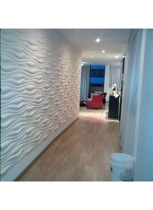 Art3d Art3d 315x246 Pack Of 6 Wall Panel Plant Fiber White  - Image 4