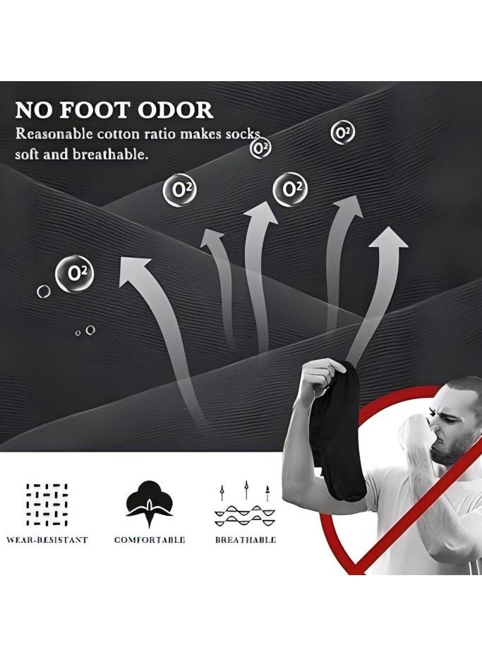 5 Pairs Low Cut Ankle Socks for Men/Women Thin Athletic Sock Pack Socks, Low Cut Comfort Breathable Casual Socks - Image 5