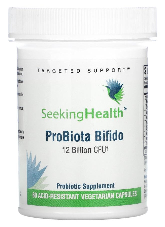 Seeking Health - ProBiota Bifido 60 Acid-Resistant Vegetarian Capsules - Image 1