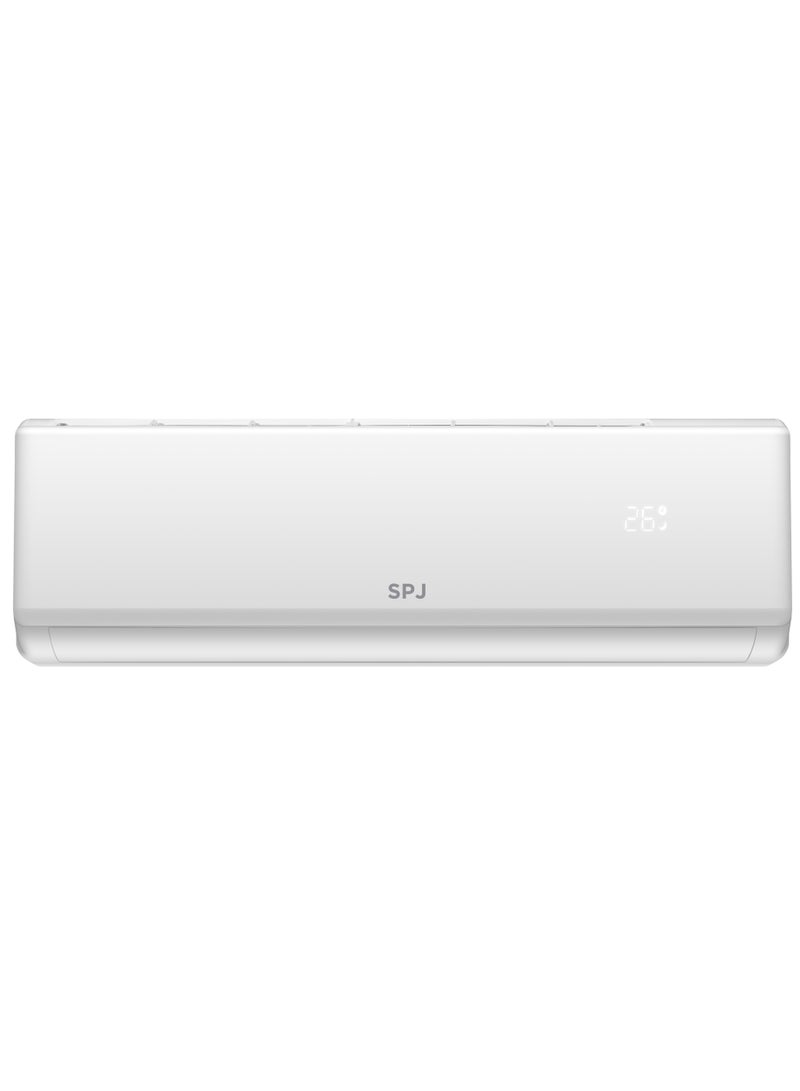 SPJ 2 Ton Split Air Conditioner, 24000 BTU, R410A Eco-Friendly Refrigerant, Low Noise, Cooling Pump, Energy Efficient, Wall Mounted AC, Quiet Operation, Best For Room And Office, (White) - Image 1