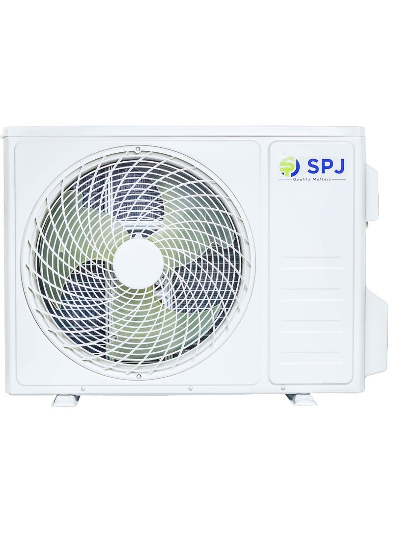 SPJ 2 Ton Split Air Conditioner 24000 BTU, Wall Mounted AC with 4m Pipe Kit, R410A Refrigerant, Energy Efficient, Low Noise, 5-Year Compressor Warranty, White - Image 5