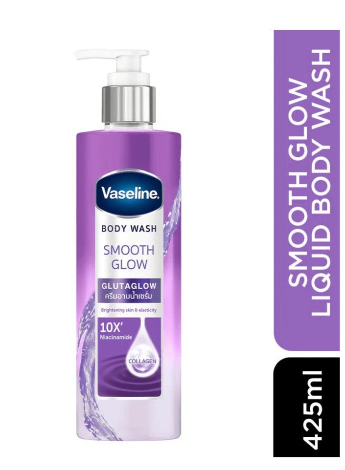 Vaseline Smooth Glow Body Wash - 425 ml - Image 1