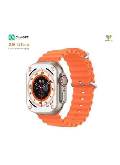 Smartwatch X9 Ultra SUPER AMOLED Screen Compatible With Wearfitpro App,Chat GPt