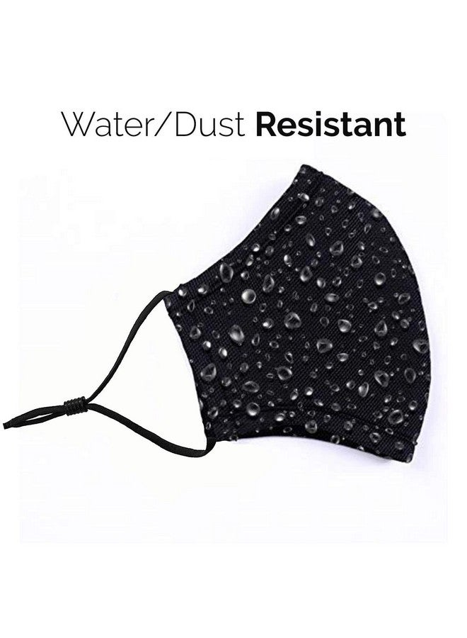 XTORE Certified N99 Fda Ce Washable Mask With Replaceable 5 Layer Filter Without Valve (1 Mask 2 Filter Bright Yellow) - Image 3