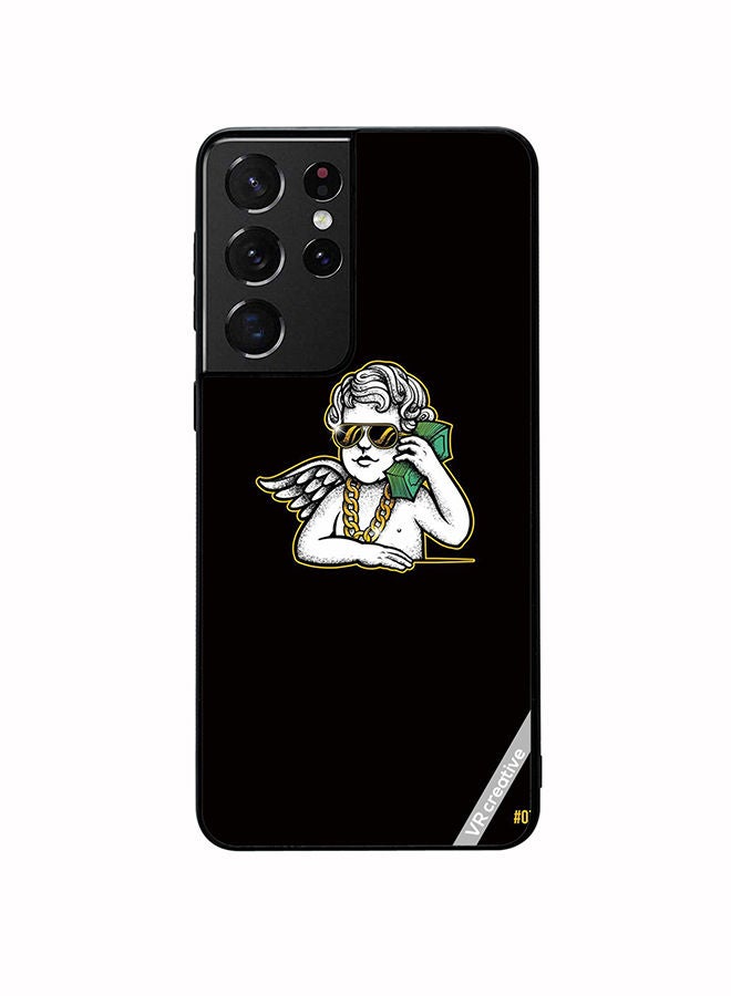 VR CREATIVE Protective Case Cover For Samsung Galaxy S21 Ultra 5G Cryptoboy Design Multicolour - Image 1