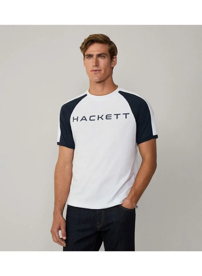 Hackett Color Block Raglan Sleeves T-Shirt
