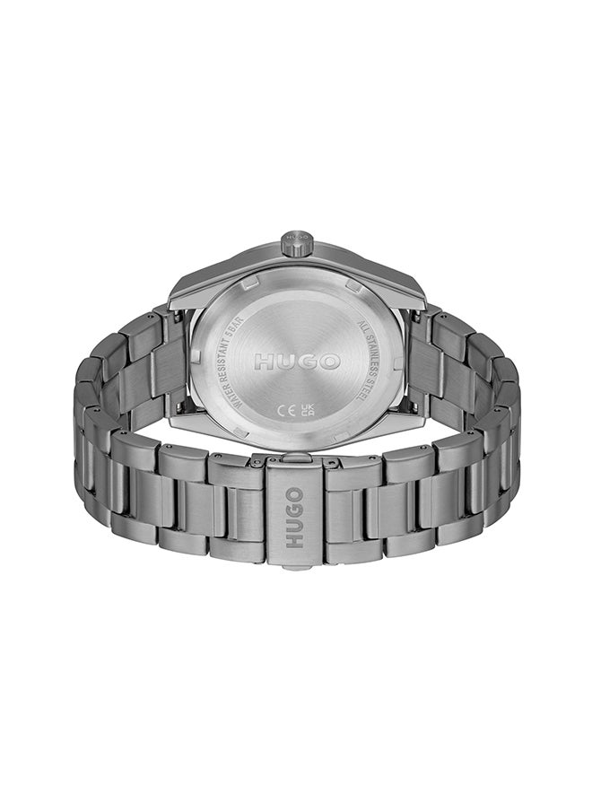 HUGO BOSS - Men's Analog Round Shape Stainless Steel Wrist Watch 1530355 - 42 Mm - Image 1