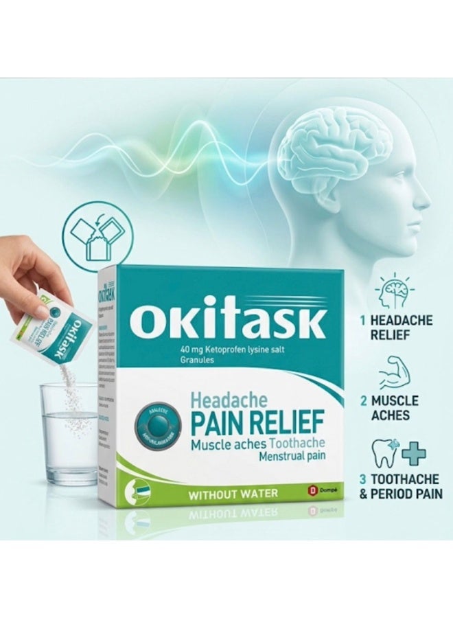 Okitask حبوب 40 ملغ (20 كيس) - Image 2