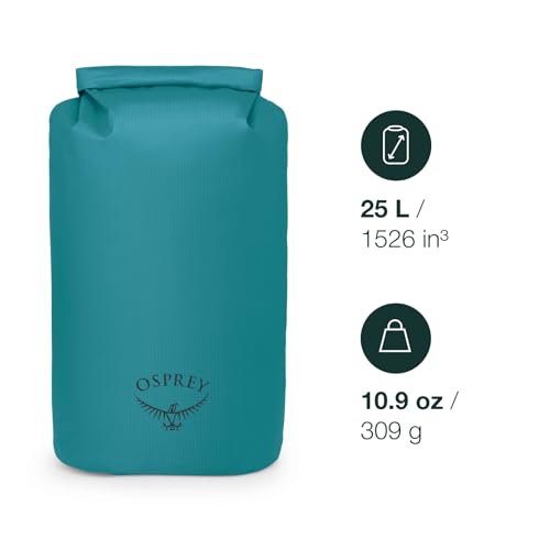 Osprey Wildwater Waterproof 25L Dry Bag Mars Orange - Image 3