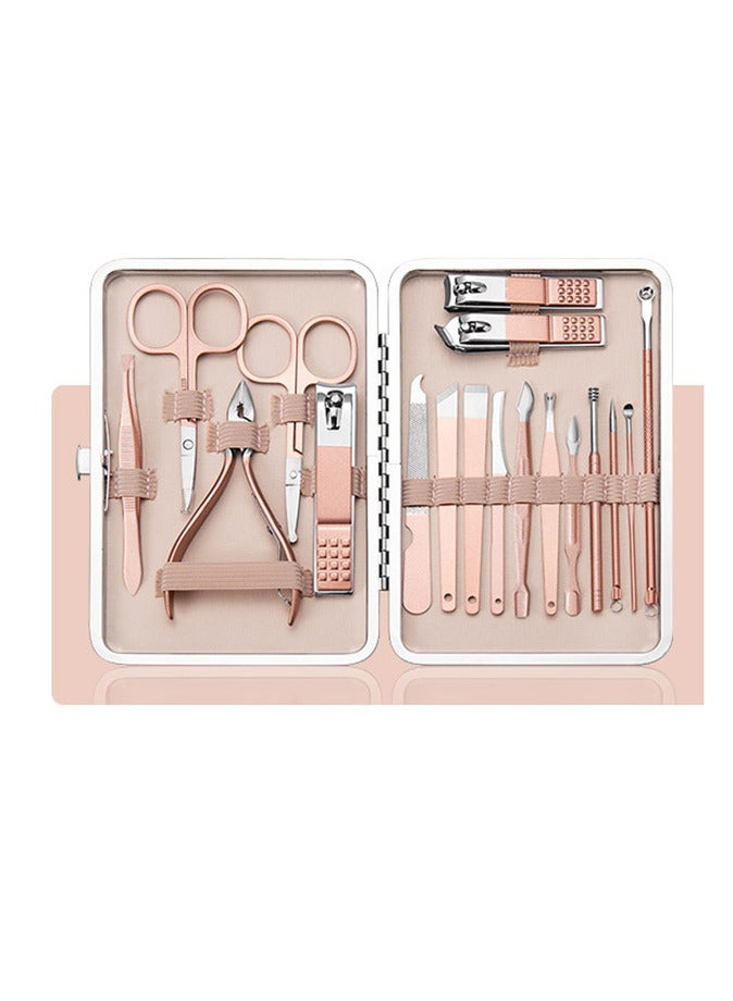 18 In 1 Professional Nail Clipper Manicure Set - Image 4