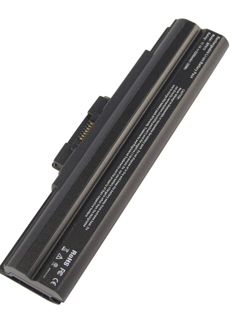 CTHC - Vaio VGP-BPS13 VGP-BPS13A VGP-BPS13A/B VGP-BPS13B/S VGP-BPL13 VGP-BPS21 VGP-BPS21A VGP-BPS21B PCG-81214L PCG-81114L - [Black 6 Cells... - Image 1
