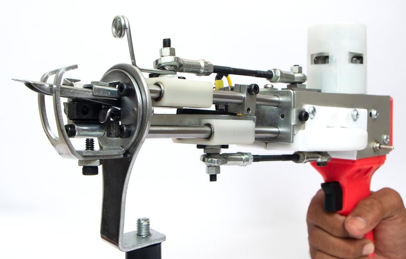 Duo NK01 2in1 Electric Tufting MachineGun for Rug Making Carpet Weaving Machine Best Industrial Rug Making Tufting Tools Perfect for Beginners and Professionals Red - Image 3