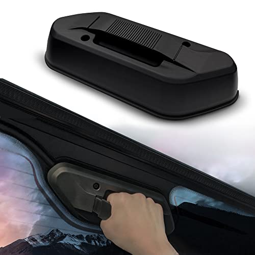 AZUTO Rear Window Grip Handle for Jeep Wrangler (JL) 2018-2026 Wrangler 4xe Trunk Handle Accessories Assist Grip - Image 1